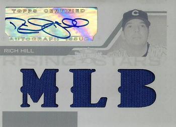 2008 Topps Triple Threads - White Whale Printing Plates Cyan #217 Rich Hill Front