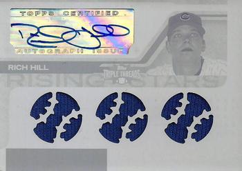 2008 Topps Triple Threads - White Whale Printing Plates Magenta #217 Rich Hill Front