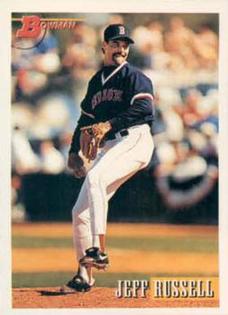 1993 Bowman #115 Jeff Russell Front