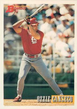 1993 Bowman #164 Ozzie Canseco Front