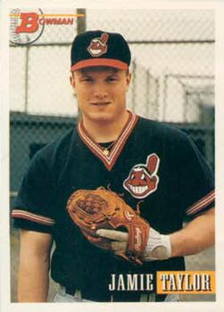 1993 Bowman #205 Jamie Taylor Front