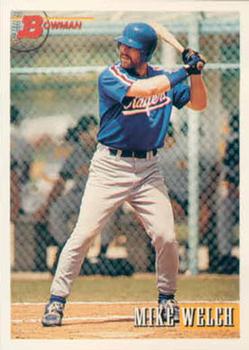 1993 Bowman #221 Mike Welch Front
