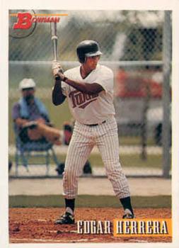 1993 Bowman #241 Edgar Herrera Front