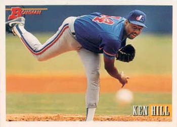 1993 Bowman #324 Ken Hill Front