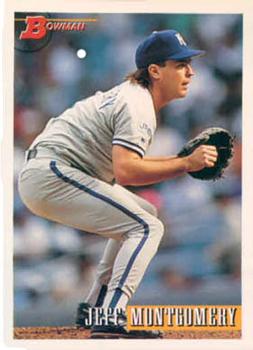 1993 Bowman #533 Jeff Montgomery Front
