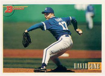 1993 Bowman #97 David Cone Front