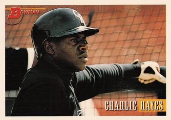 1993 Bowman #500 Charlie Hayes Front