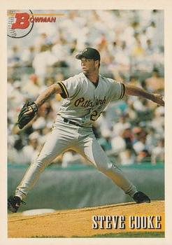 1993 Bowman #514 Steve Cooke Front