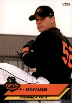 2009 Choice Frederick Keys #21 Brian Parker Front