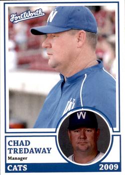 2009 Fort Worth Cats #NNO Chad Tredaway Front