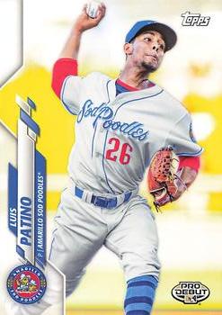2020 Topps Pro Debut #PD-57 Luis Patino Front