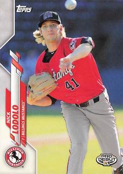 2020 Topps Pro Debut #PD-72 Nick Lodolo Front