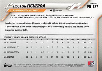 2020 Topps Pro Debut #PD-137 Hector Figueroa Back