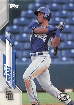 2020 Topps Pro Debut #PD-139 Joshua Mears Front
