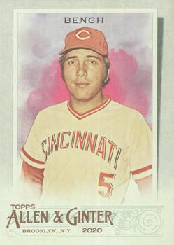 2020 Topps Allen & Ginter #72 Johnny Bench Front