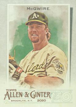 2020 Topps Allen & Ginter #73 Mark McGwire Front