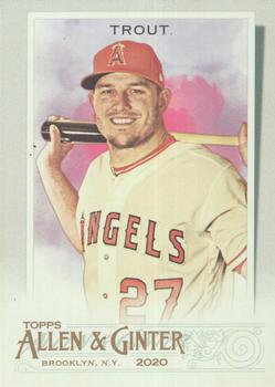 2020 Topps Allen & Ginter #85 Mike Trout Front