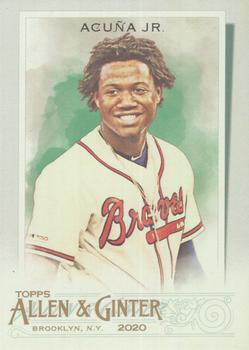 2020 Topps Allen & Ginter #88 Ronald Acuña Jr. Front