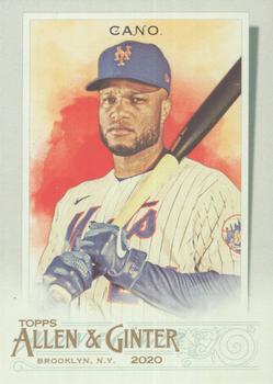 2020 Topps Allen & Ginter #195 Robinson Cano Front