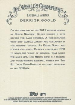 2020 Topps Allen & Ginter #281 Derrick Goold Back