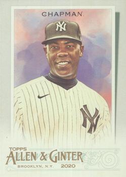 2020 Topps Allen & Ginter #287 Aroldis Chapman Front