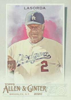 2020 Topps Allen & Ginter #347 Tommy Lasorda Front