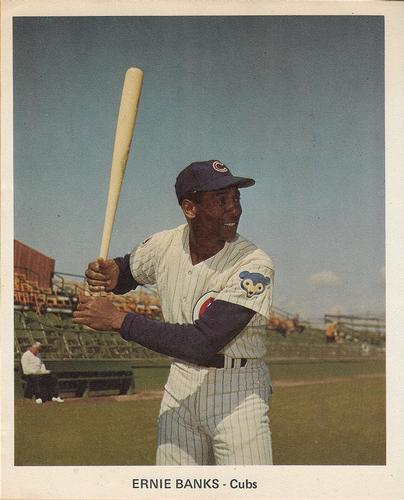 1969 Chicago Cubs Color Picture Pack #NNO Ernie Banks Front