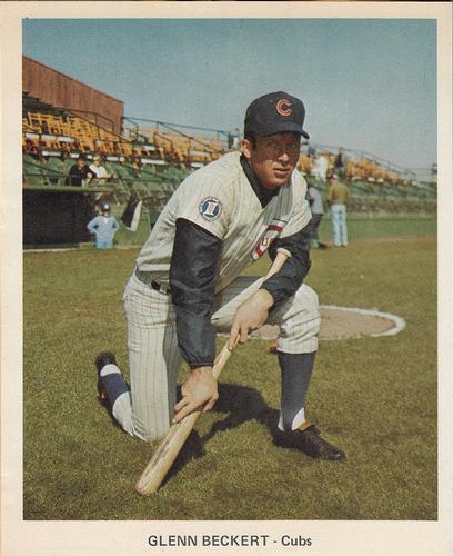 1969 Chicago Cubs Color Picture Pack #NNO Glenn Beckert Front