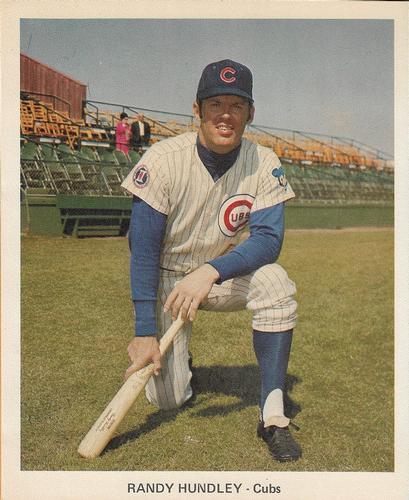 1969 Chicago Cubs Color Picture Pack #NNO Randy Hundley Front