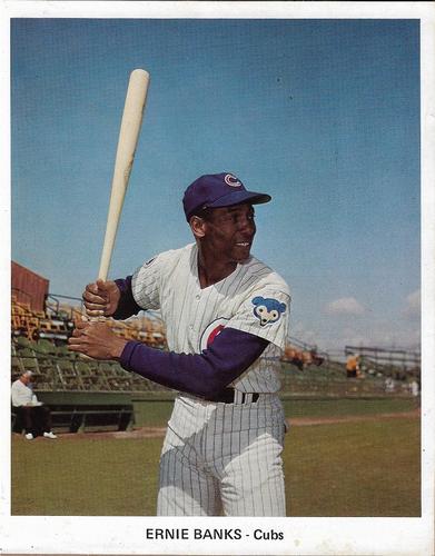 1970 Chicago Cubs Color Picture Pack #NNO Ernie Banks Front
