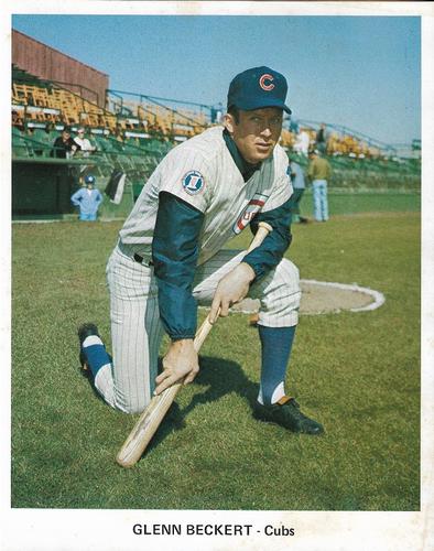 1970 Chicago Cubs Color Picture Pack #NNO Glenn Beckert Front