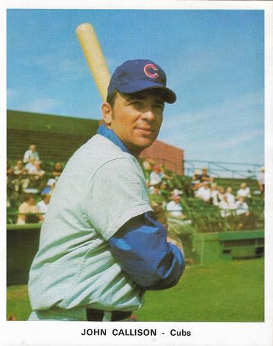 1970 Chicago Cubs Color Picture Pack #NNO John Callison Front