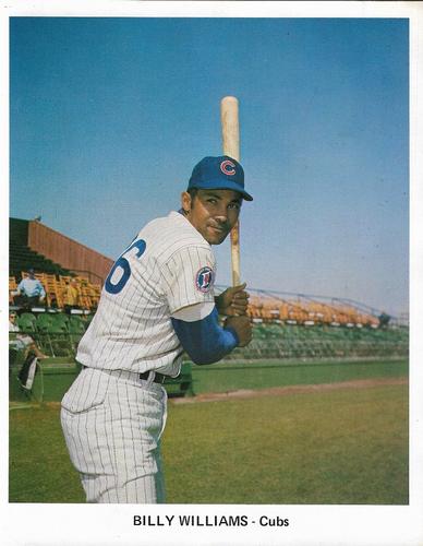 1970 Chicago Cubs Color Picture Pack #NNO Billy Williams Front