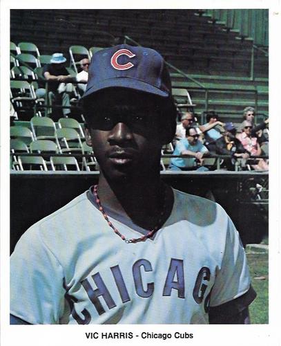 1974 Chicago Cubs Color Picture Pack A #NNO Vic Harris Front
