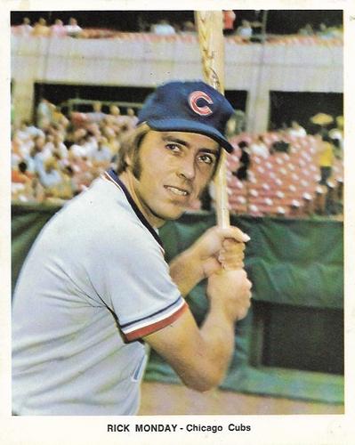 1974 Chicago Cubs Color Picture Pack A #NNO Rick Monday Front