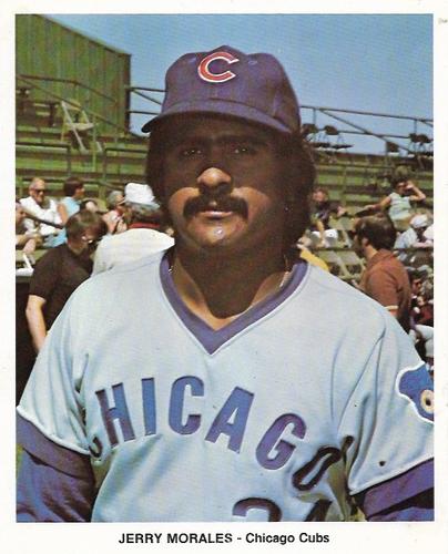 1974 Chicago Cubs Color Picture Pack A #NNO Jerry Morales Front