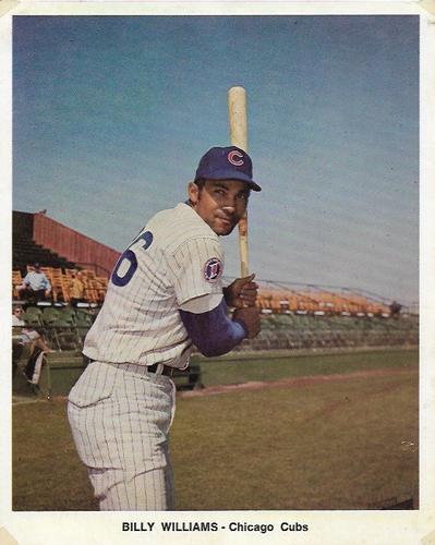 1974 Chicago Cubs Color Picture Pack A #NNO Billy Williams Front