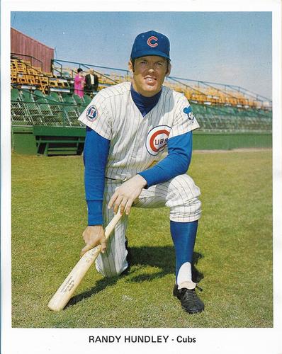 1971 Chicago Cubs Color Picture Set #NNO Randy Hundley Front