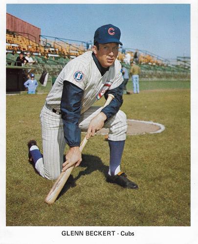 1971 Chicago Cubs Color Picture Pack A #NNO Glenn Beckert Front