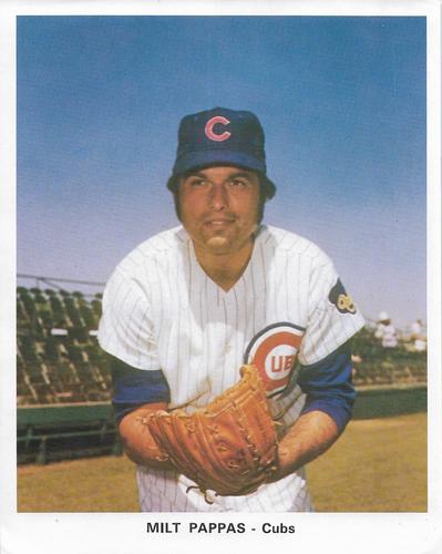 1971 Chicago Cubs Color Picture Pack B #NNO Milt Pappas Front