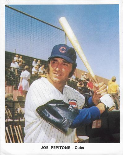 1971 Chicago Cubs Color Picture Pack B #NNO Joe Pepitone Front