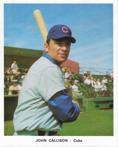 1971 Chicago Cubs Color Picture Pack C #NNO John Callison Front
