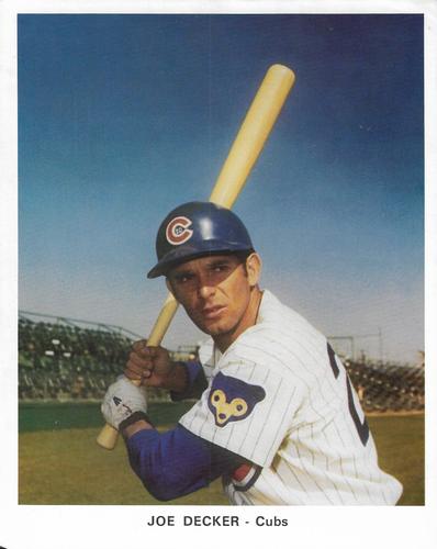 1971 Chicago Cubs Color Picture Pack C #NNO Joe Decker Front