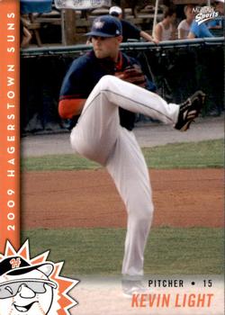 2009 MultiAd Hagerstown Suns #7 Kevin Light Front
