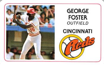1981 Perma-Graphics Superstar Credit Cards #009 George Foster Front