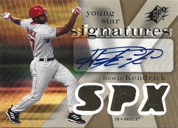 2007 SPx - Young Stars Signatures #YS-HK Howie Kendrick Front