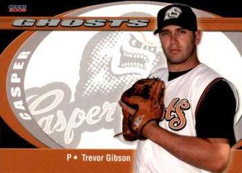 2009 Choice Casper Ghosts #14 Trevor Gibson Front
