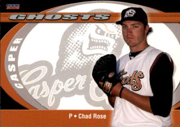 2009 Choice Casper Ghosts #31 Chad Rose Front