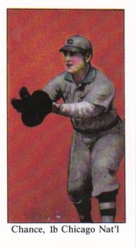 1909-11 American Caramel (E90-1) Hall of Fame Reprints #NNO Frank Chance Front