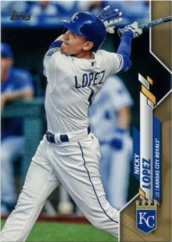 2020 Topps - Gold #3 Nicky Lopez Front